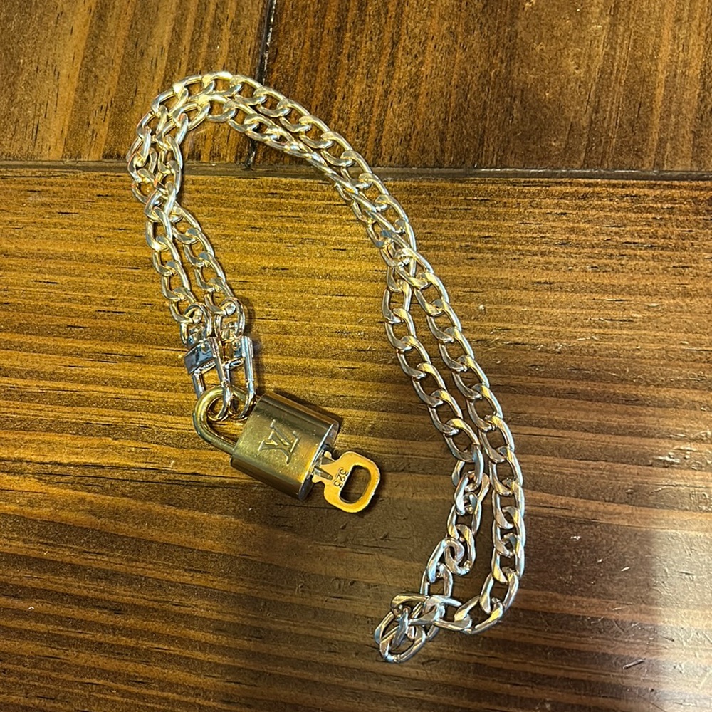 $300 Louis Vuitton Padlock Lock and Key